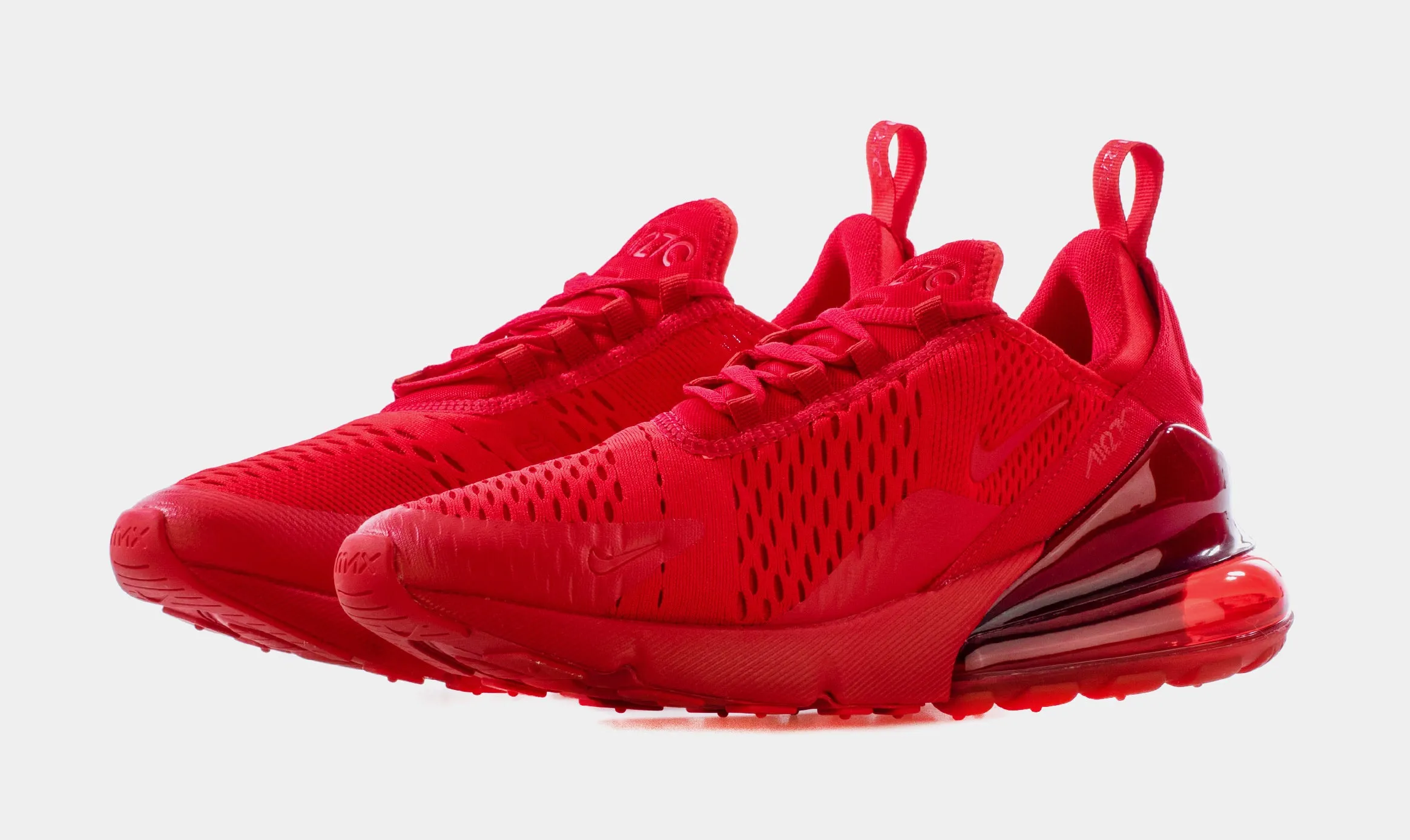 Air Max 270 Mens Running Shoe (Red/Red)