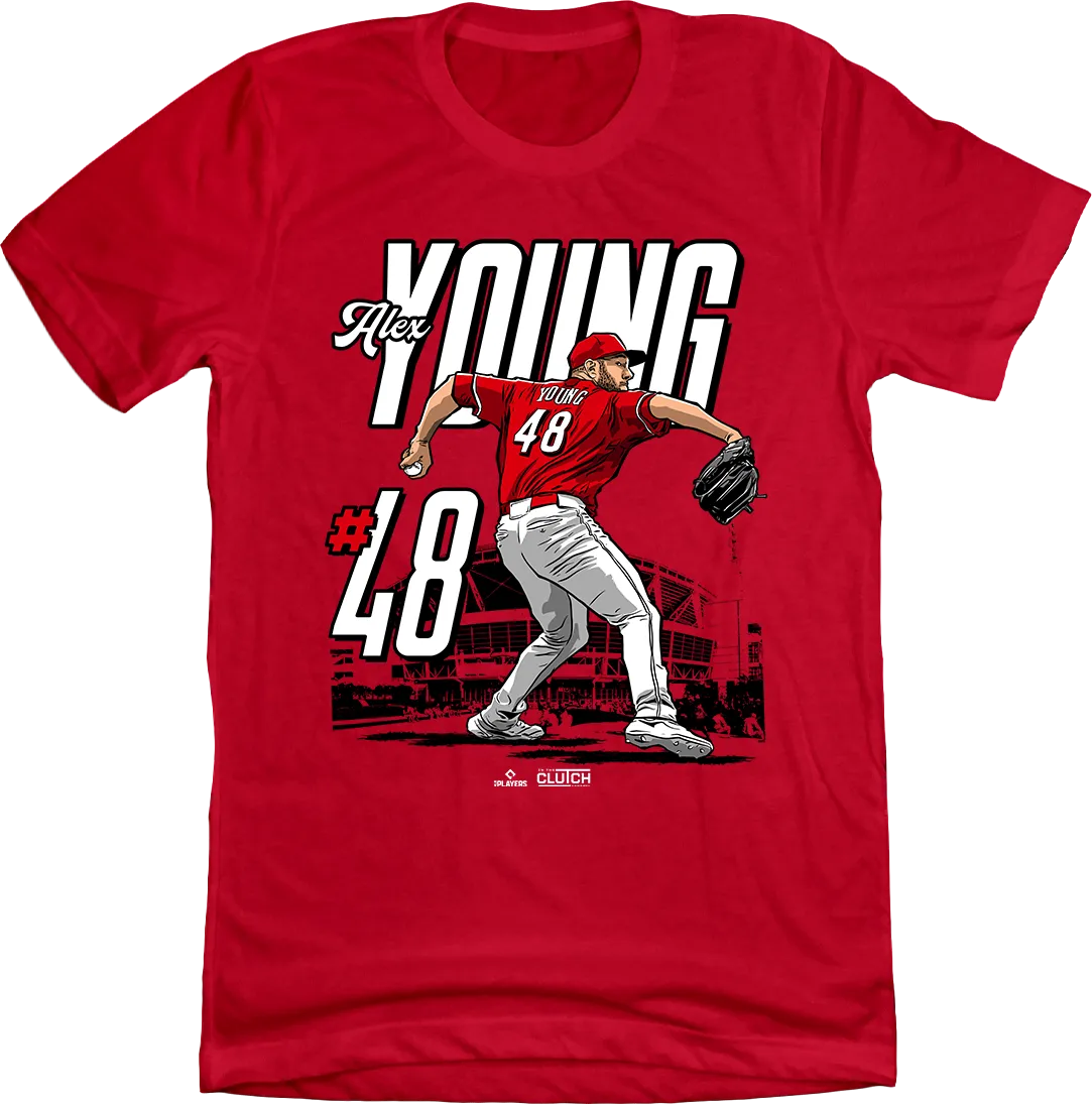 Alex Young MLBPA Stadium T-shirt