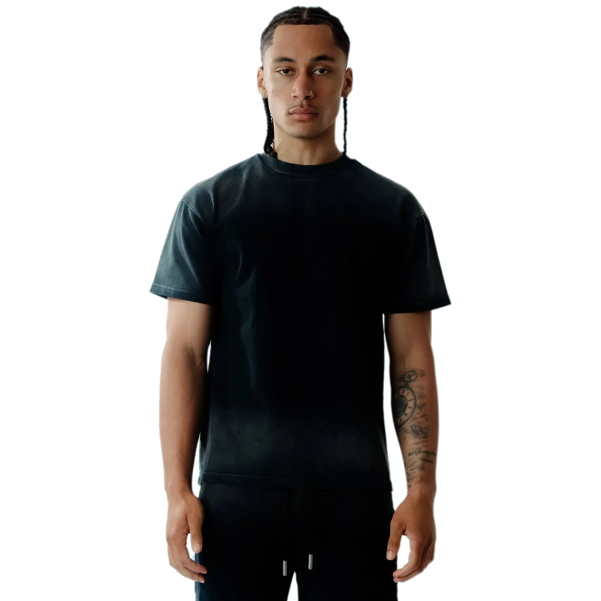 Amicci Levanto Washed Black T Shirt