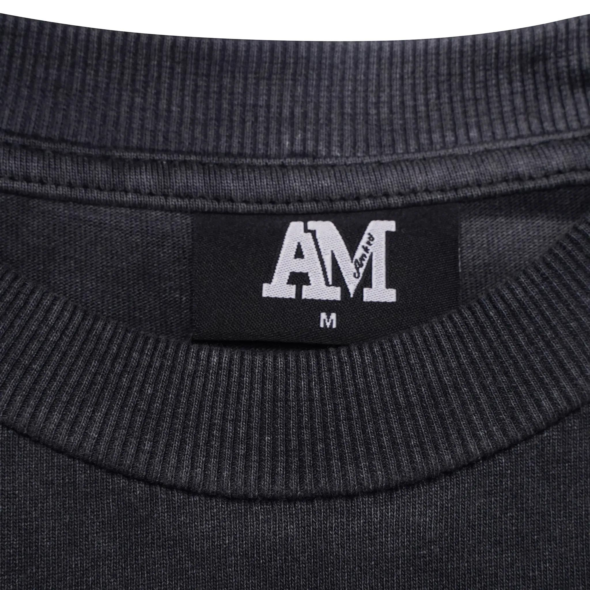 Amicci Levanto Washed Black T Shirt