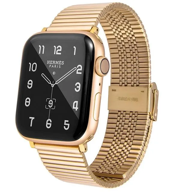 Apple Watch Band Series 7 6 5 High-Quality Steel Strap Bracelet Unisex