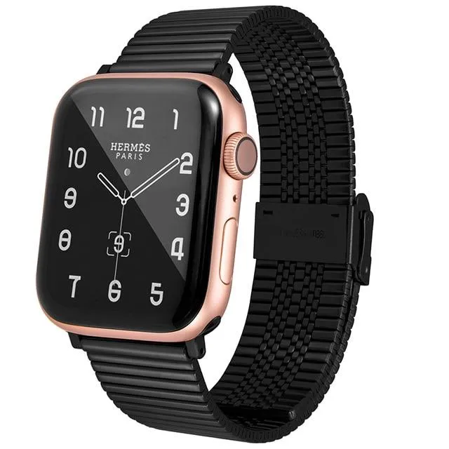 Apple Watch Band Series 7 6 5 High-Quality Steel Strap Bracelet Unisex