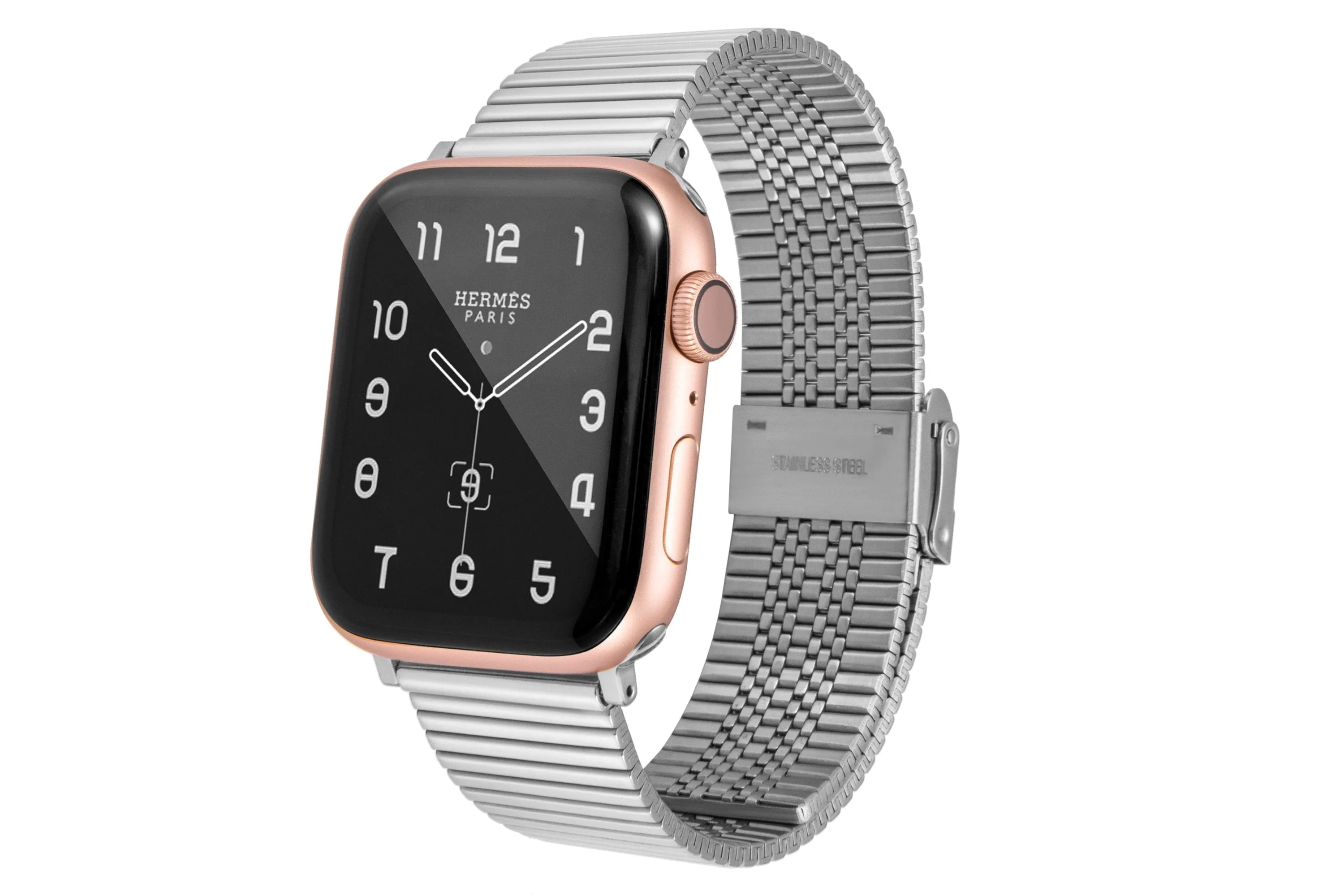 Apple Watch Band Series 7 6 5 High-Quality Steel Strap Bracelet Unisex