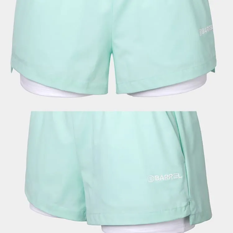 Barrel Women Essential HW Leggings Shorts-MINT