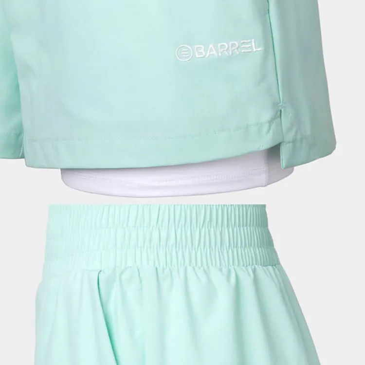 Barrel Women Essential HW Leggings Shorts-MINT