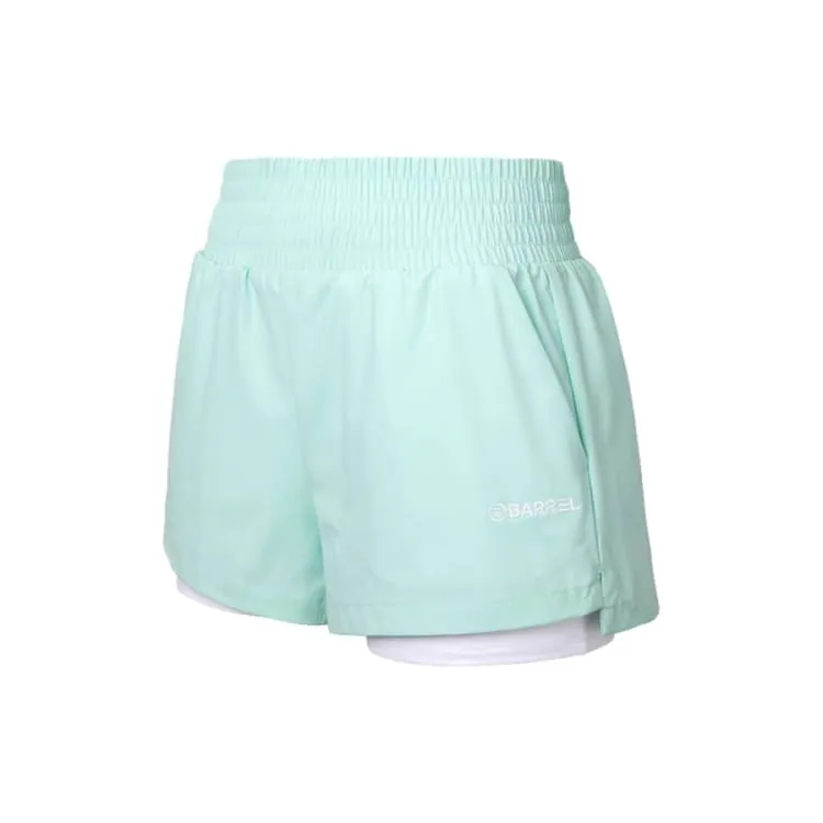 Barrel Women Essential HW Leggings Shorts-MINT