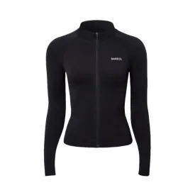 Barrel Women Essential Zip-Up Rashguard-BLACK