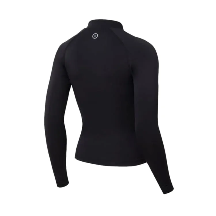 Barrel Women Essential Zip-Up Rashguard-BLACK