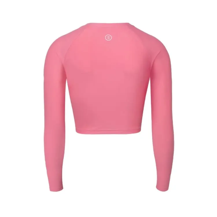 Barrel Women Sunset Crop Rashguard-PINK