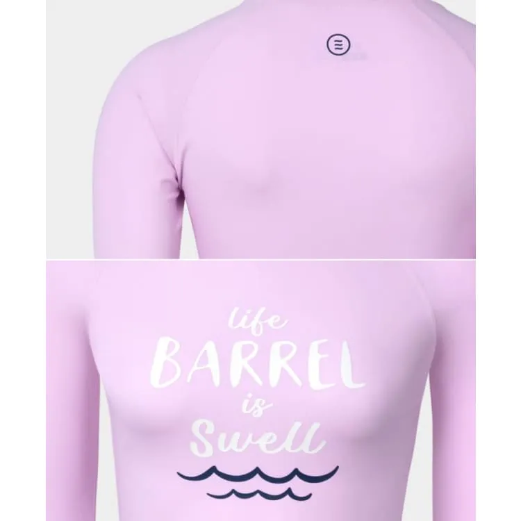 Barrel Women Vibe Swell Rashguard-PINK