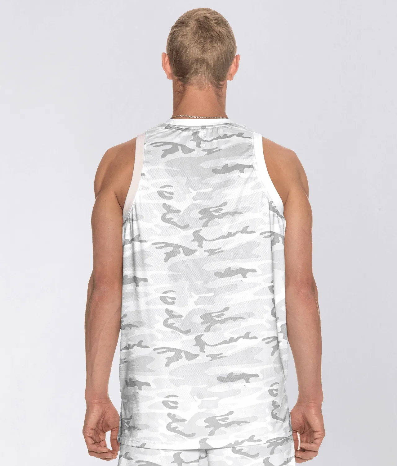 Born Tough Air Pro™ Running Tank Top for Men White Camo