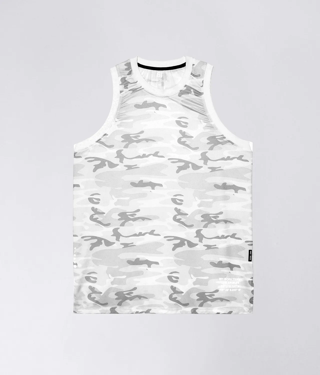 Born Tough Air Pro™ Running Tank Top for Men White Camo