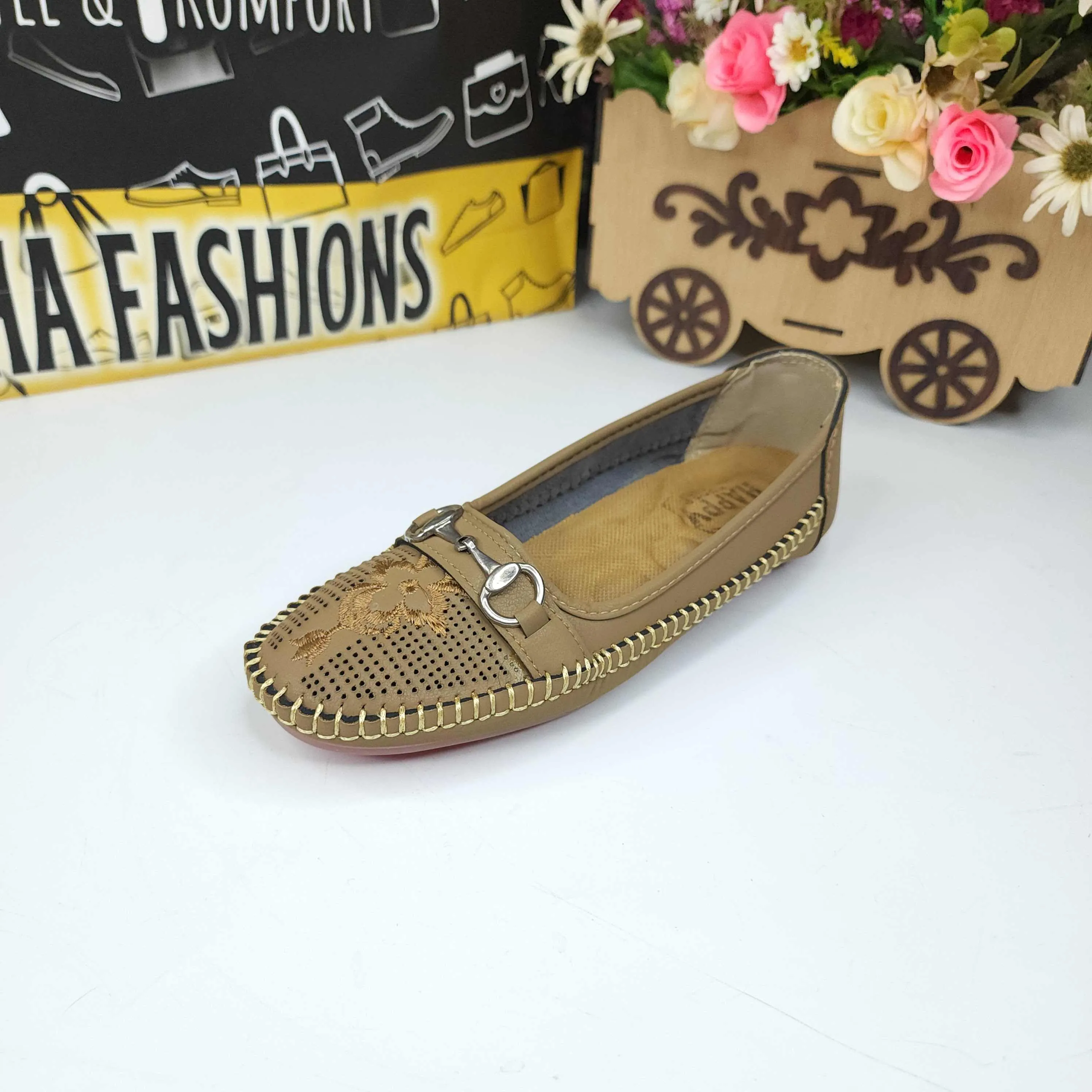 Brown Casual Pumps