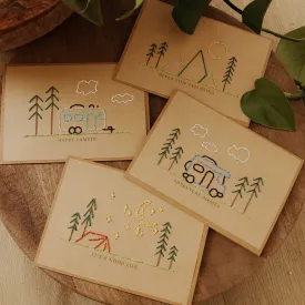 Camping Card Set