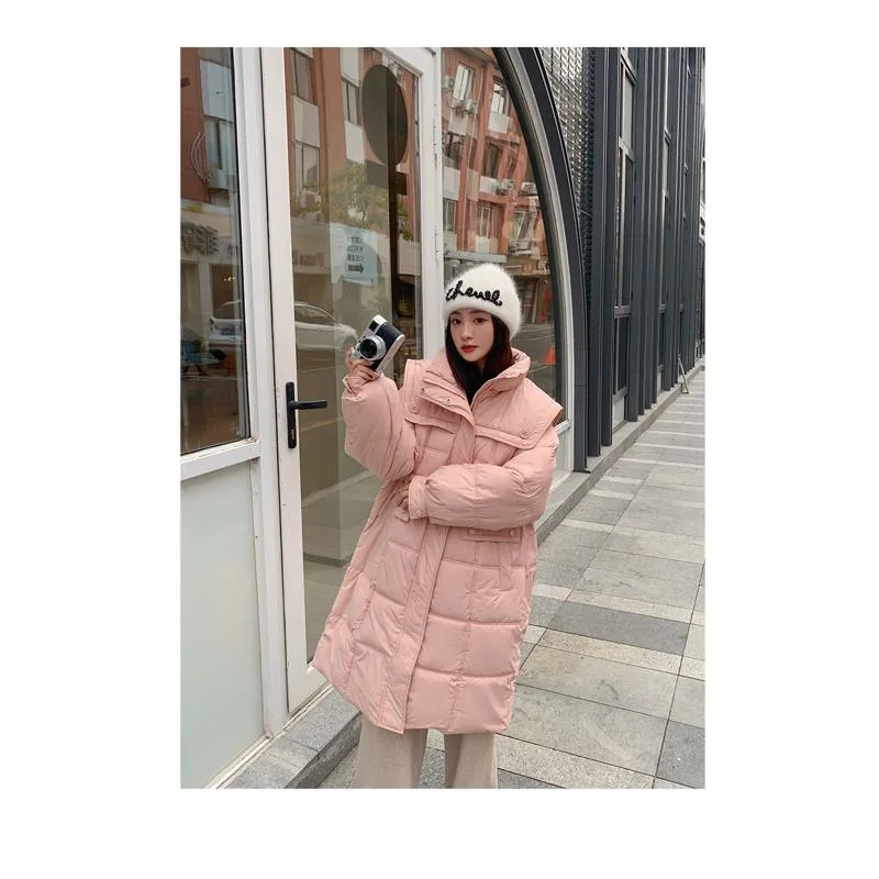 Casual Slimming Puffer Jacket