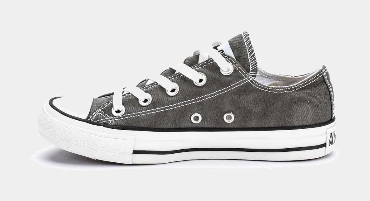 Chuck Taylor All Star Classic Colors Low Solid Canvas Adult Lifestyle Shoe (Charcoal/White)