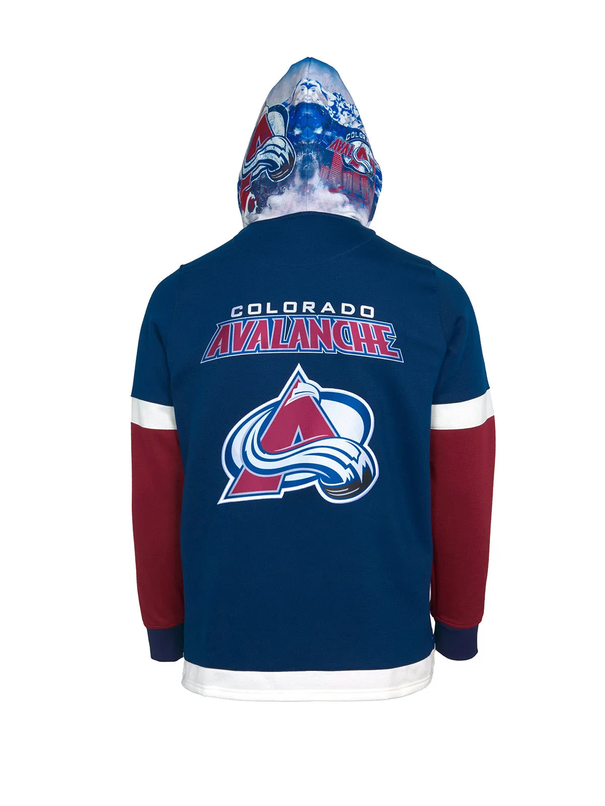 Colorado Avalanche Lace-Up Hoodie