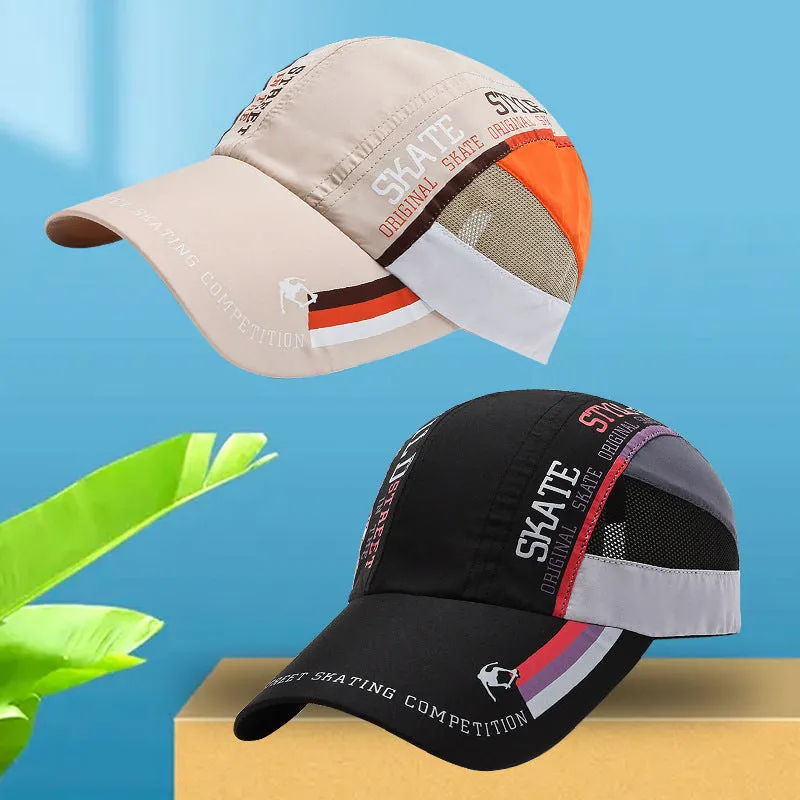 Custom Logo Summer Women Men Outdoor Windproof Baseball Cap Sports Quick Dry Golf Sunscreen Cap Manufacturer