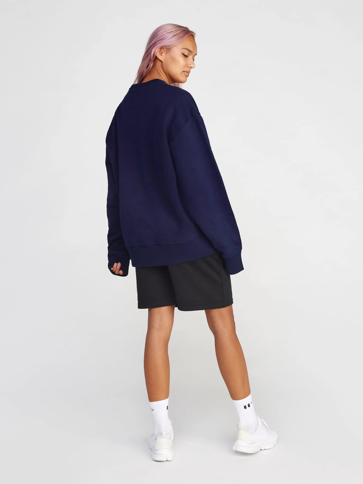 Disco Sweater Navy Women