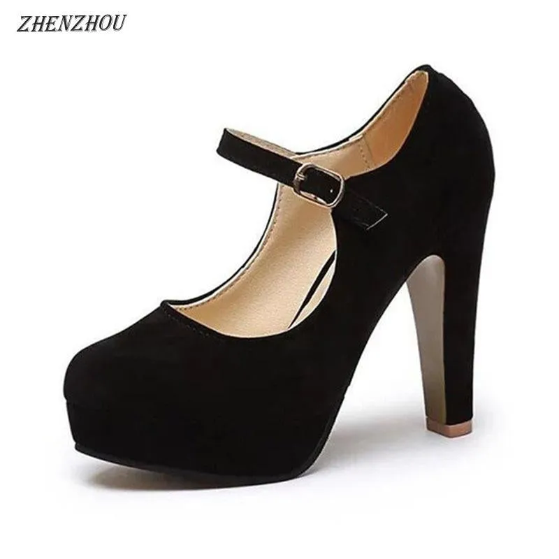 Free shipping shoes woman Pumps  Women 's shoes summer the new sexy high heels rounded suede comfortable work shoes