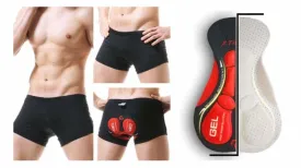 Gel Padded Shockproof bike shorts with padding