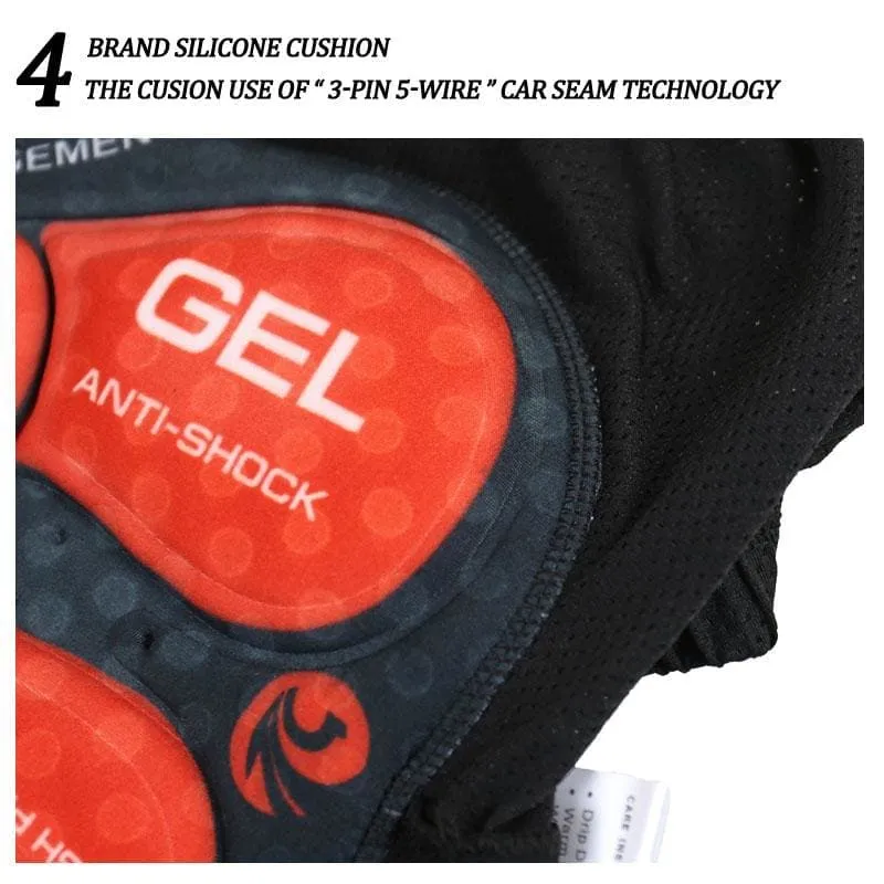 Gel Padded Shockproof bike shorts with padding