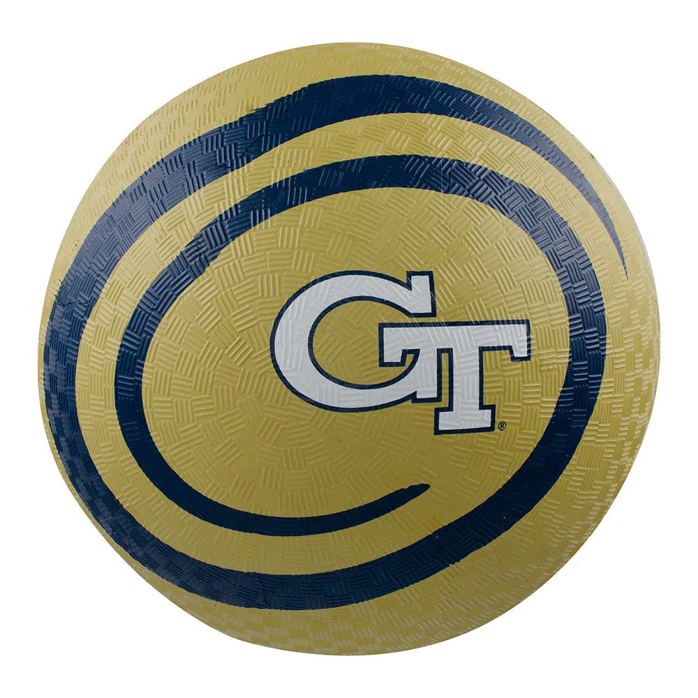 Georgia Tech Yellow Jackets Rubber Playground Ball