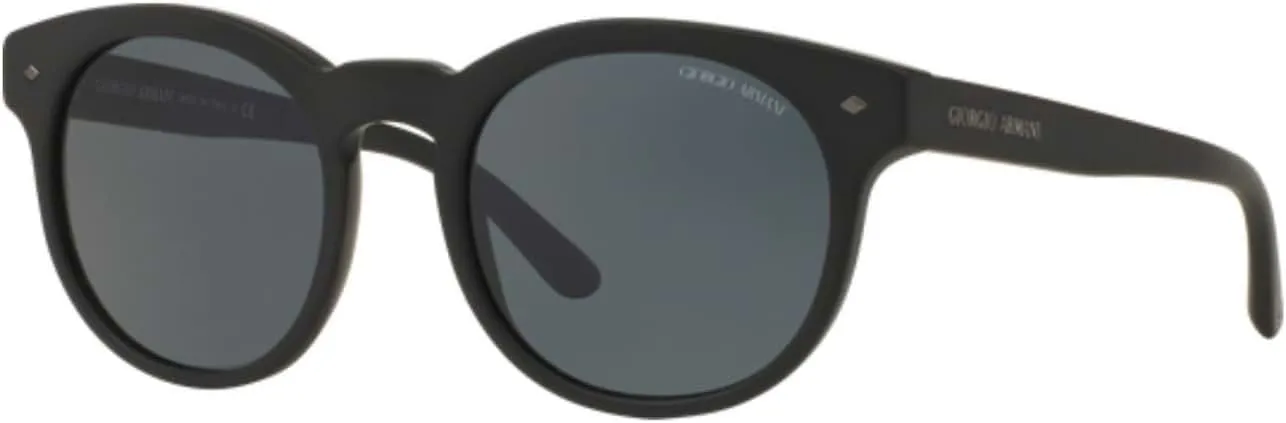 Giorgio Armani Ar 8055 5042/r5 Frames Of Life -Matte Black/grey By Giorgio Armani For Men - 51-20-140 Mm Sunglasses  51-