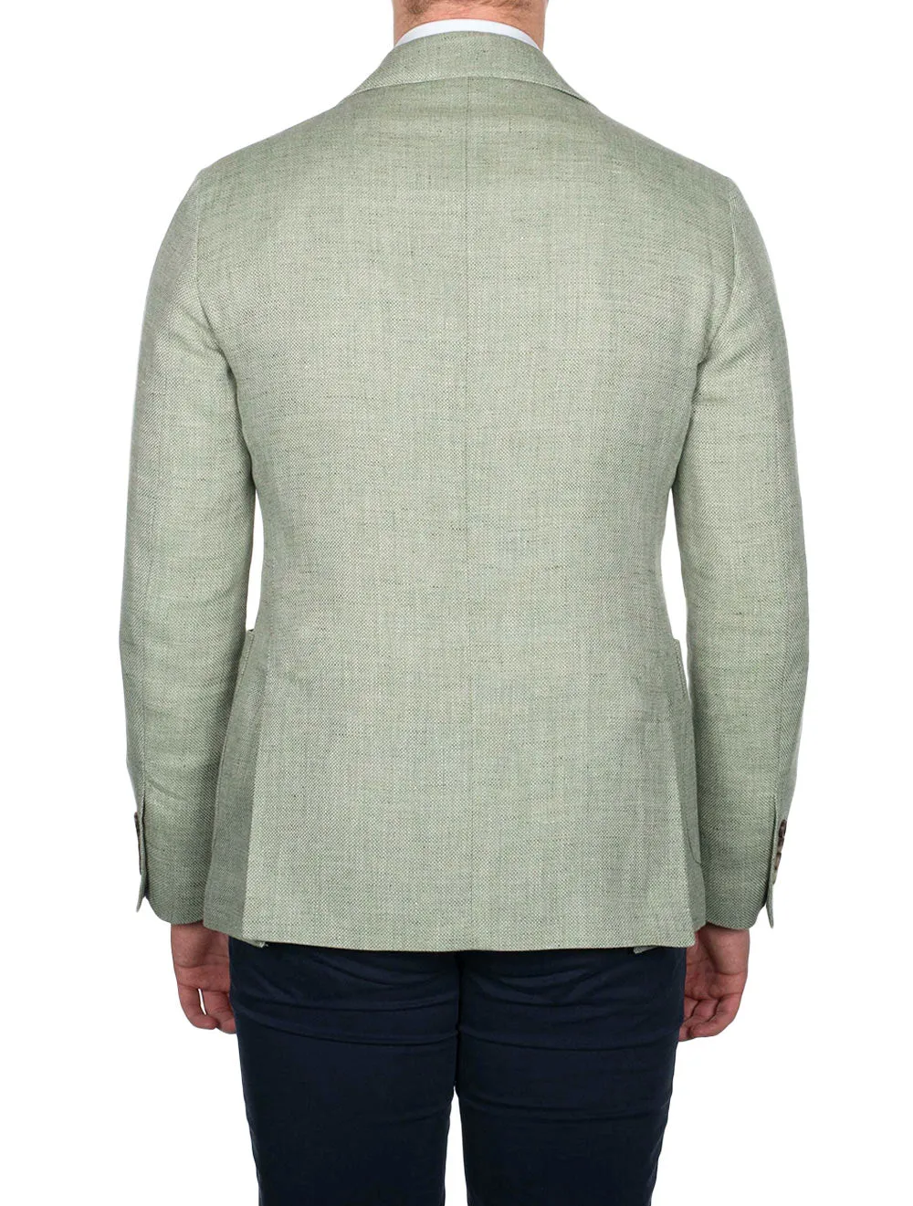 Linen Mix Sport Jacket Green