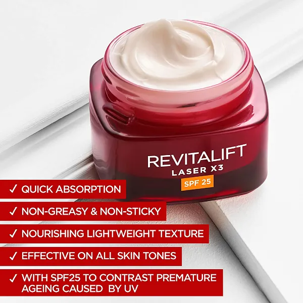 L'oreal Skin Expert - Revitalift Laser Renewing Anti Aging Care SPF20