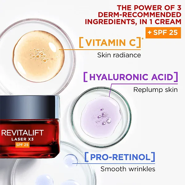 L'oreal Skin Expert - Revitalift Laser Renewing Anti Aging Care SPF20