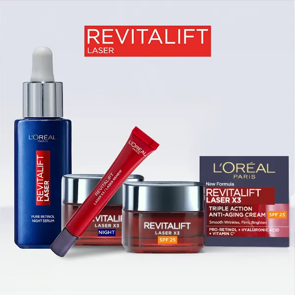 L'oreal Skin Expert - Revitalift Laser Renewing Anti Aging Care SPF20