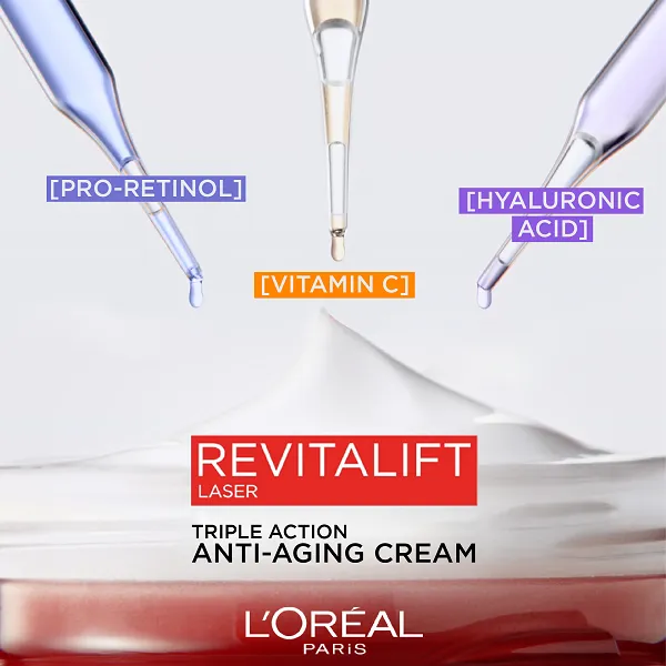 L'oreal Skin Expert - Revitalift Laser Renewing Anti Aging Care SPF20