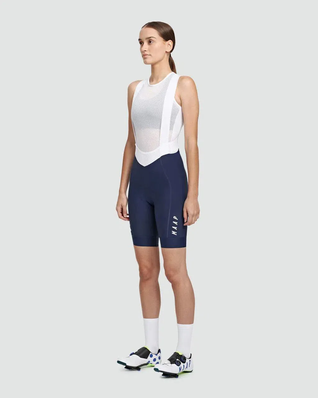 MAAP Team Evo Women Bib Shorts - Navy/White