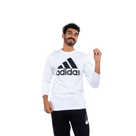 Men Sports Cotton Sweatshirt - White