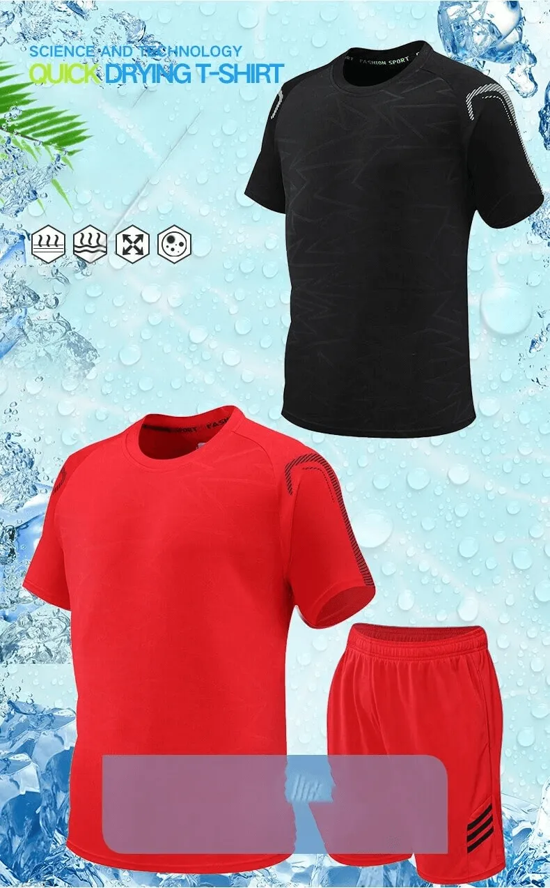 Men's Performance T-Shirt and Shorts Set - SF2029