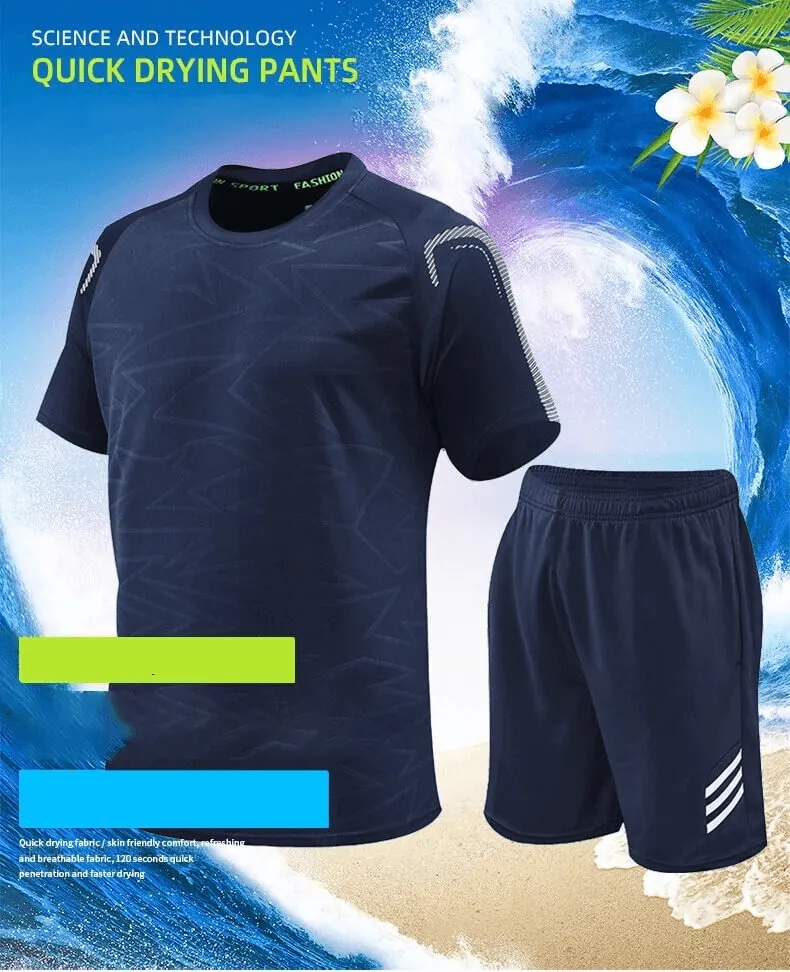 Men's Performance T-Shirt and Shorts Set - SF2029