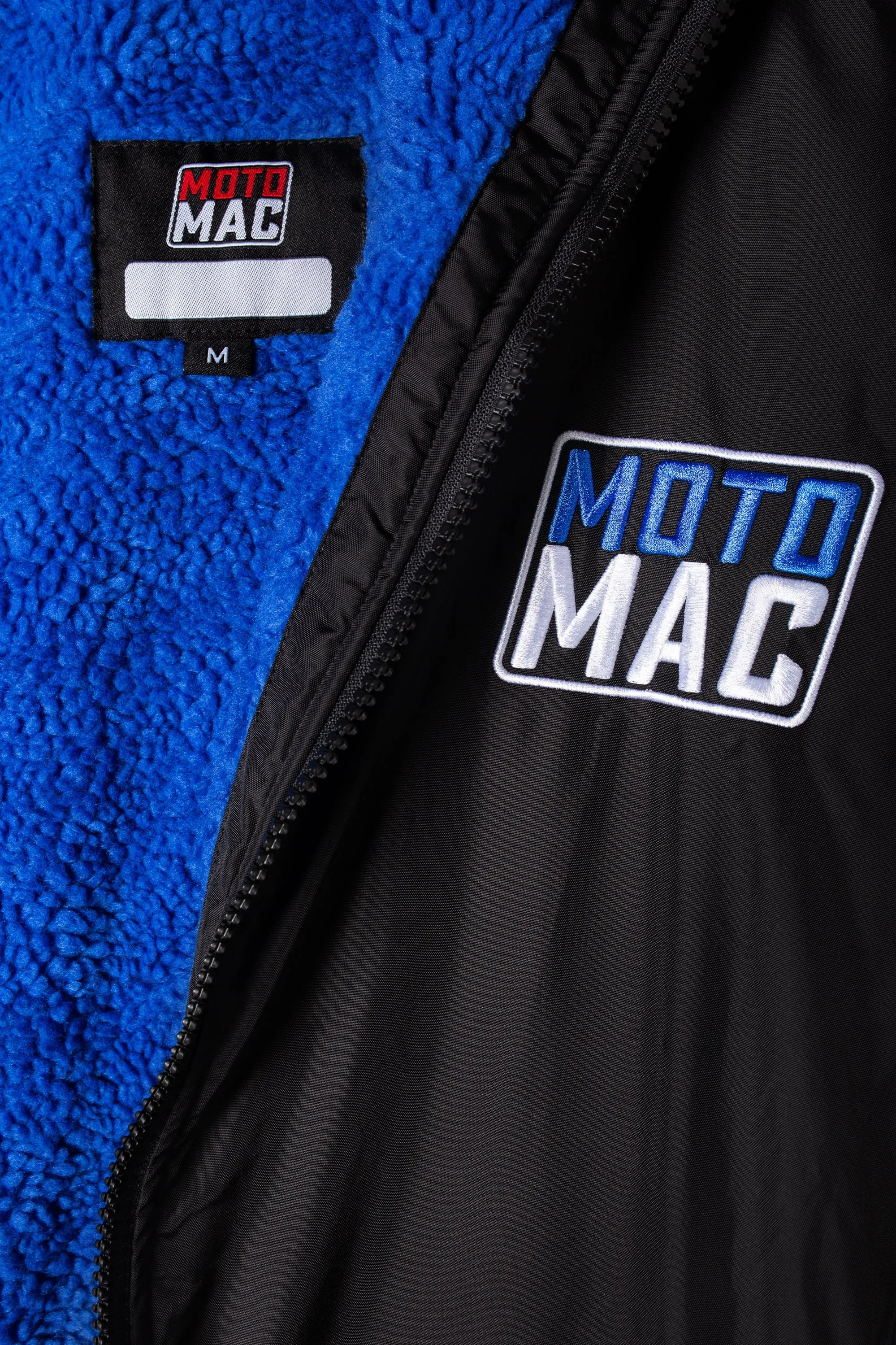 Moto-Mac Robe Coat - Blue Black