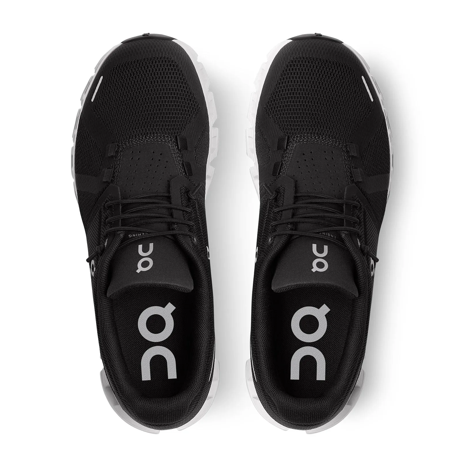 On Running Cloud 5 Running Shoe (Women) - Black/White