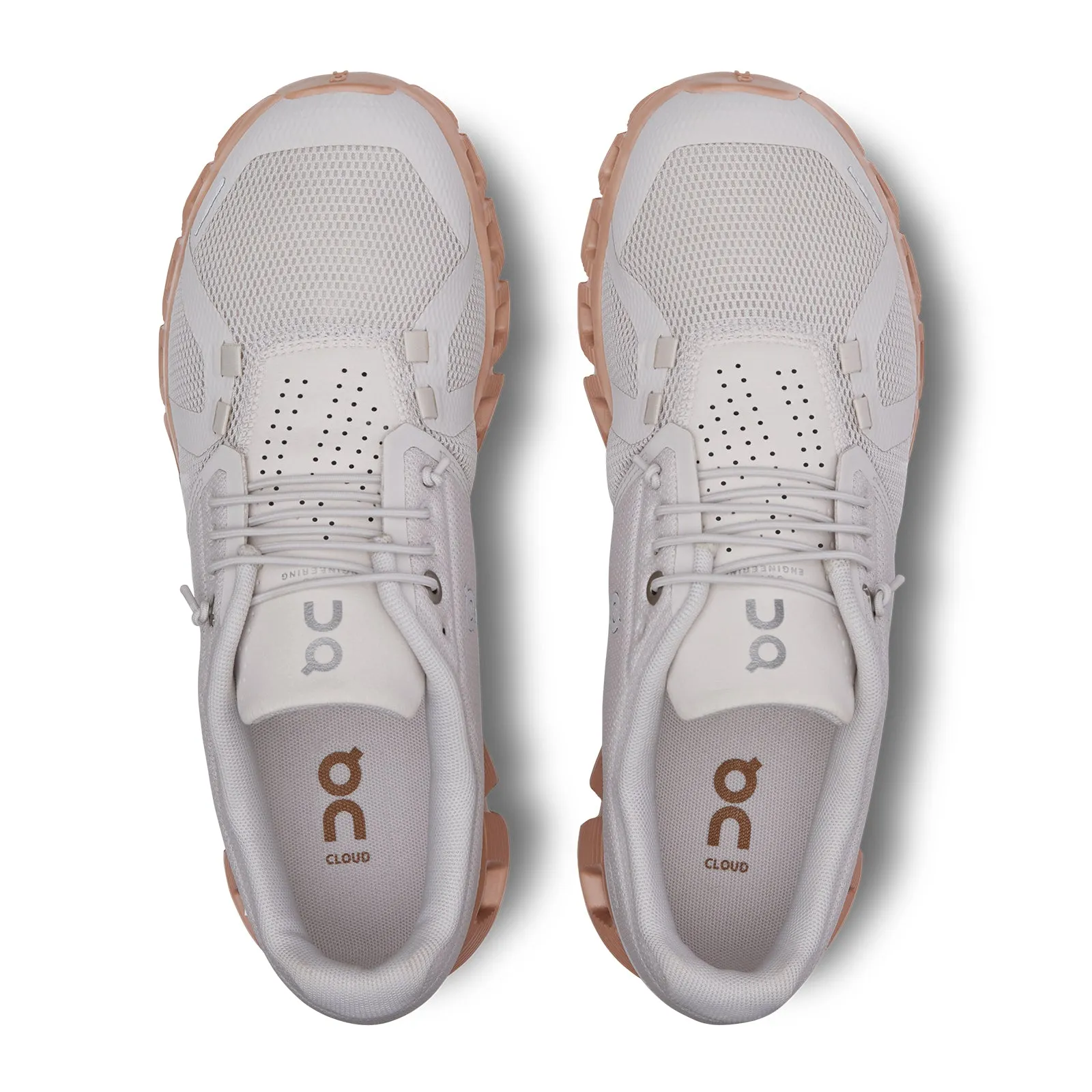 On Running Cloud 5 Running Shoe (Women) - Sand/Rosebrown