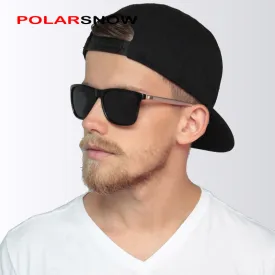 POLARSNOW Aluminum TR90 Sunglasses Men Polarized Brand Designer Points Women/Men Vintage Eyewear Driving Sun Glasses