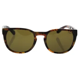 Polo Ralph Lauren Men's 0PH4099 Round Sunglasses, Jerry Tortoise, 52 mm