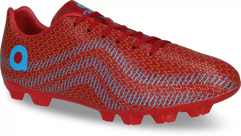 Rattle Snake Football Stud Football Shoes For Men (Red)