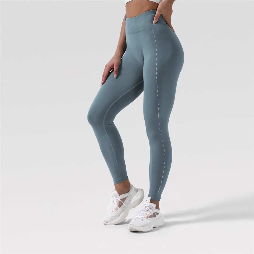 Seamless Legging Women Yoga Pants Sports Clothing High Waist Full Length Hip Lift Workout Leggings Fittness Yoga Leggings A001