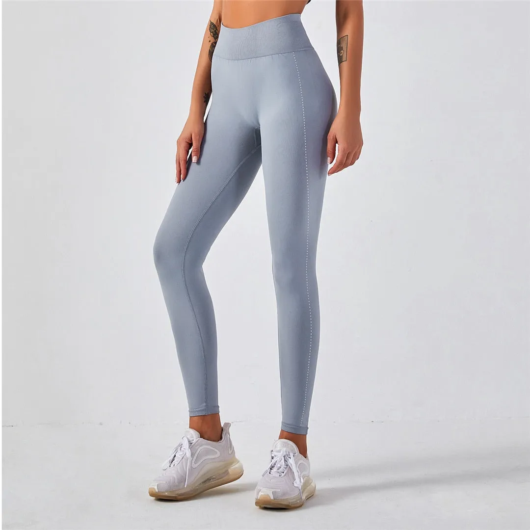 Seamless Legging Women Yoga Pants Sports Clothing High Waist Full Length Hip Lift Workout Leggings Fittness Yoga Leggings A001