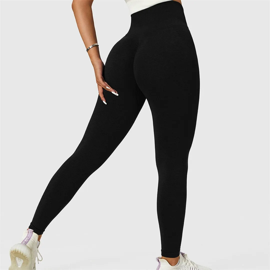 Seamless Yoga Pants Sports Leggings Women High Waist Pants Push Up Workout Running Gym Fitness Sexy Leggings Sportwear A089