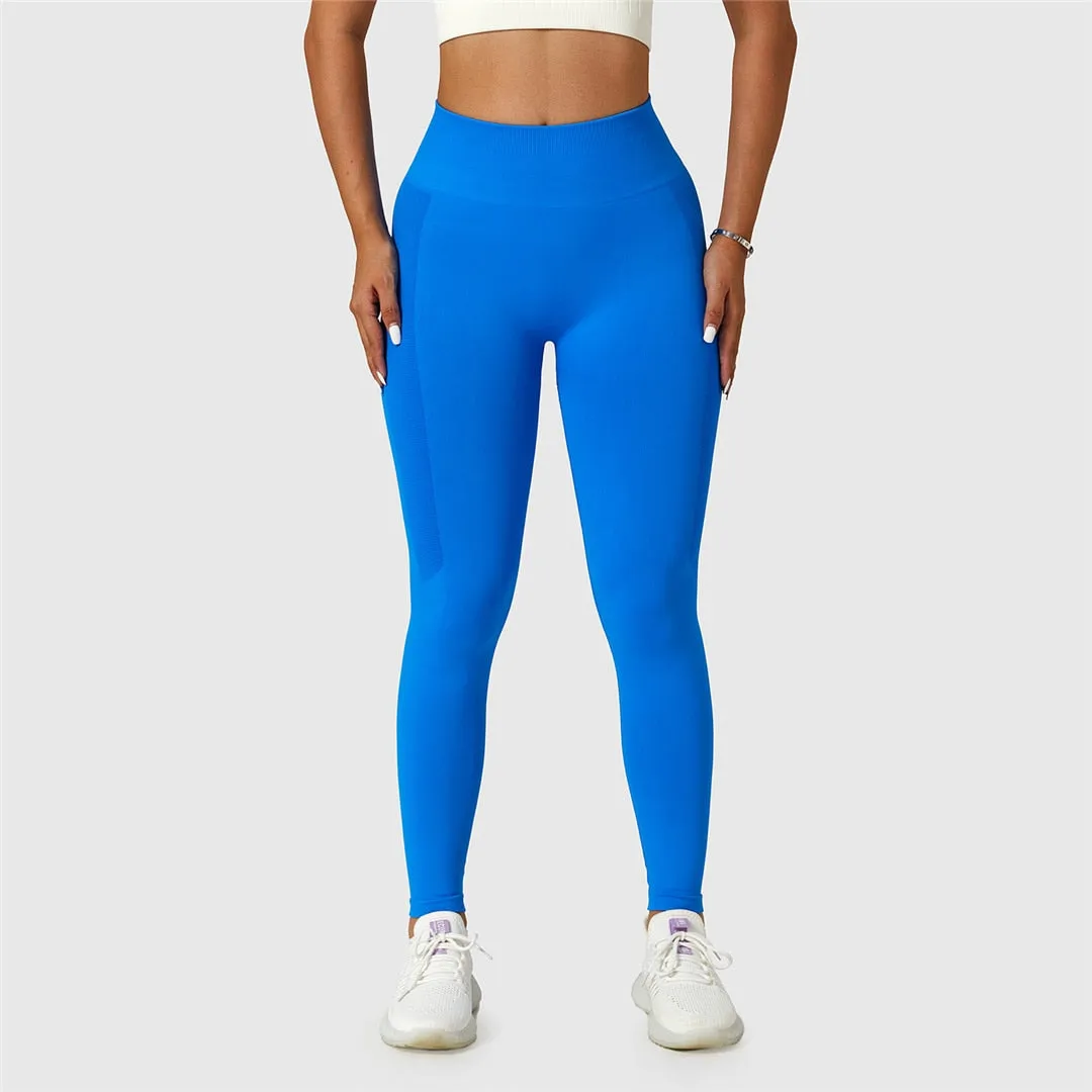 Seamless Yoga Pants Sports Leggings Women High Waist Pants Push Up Workout Running Gym Fitness Sexy Leggings Sportwear A089