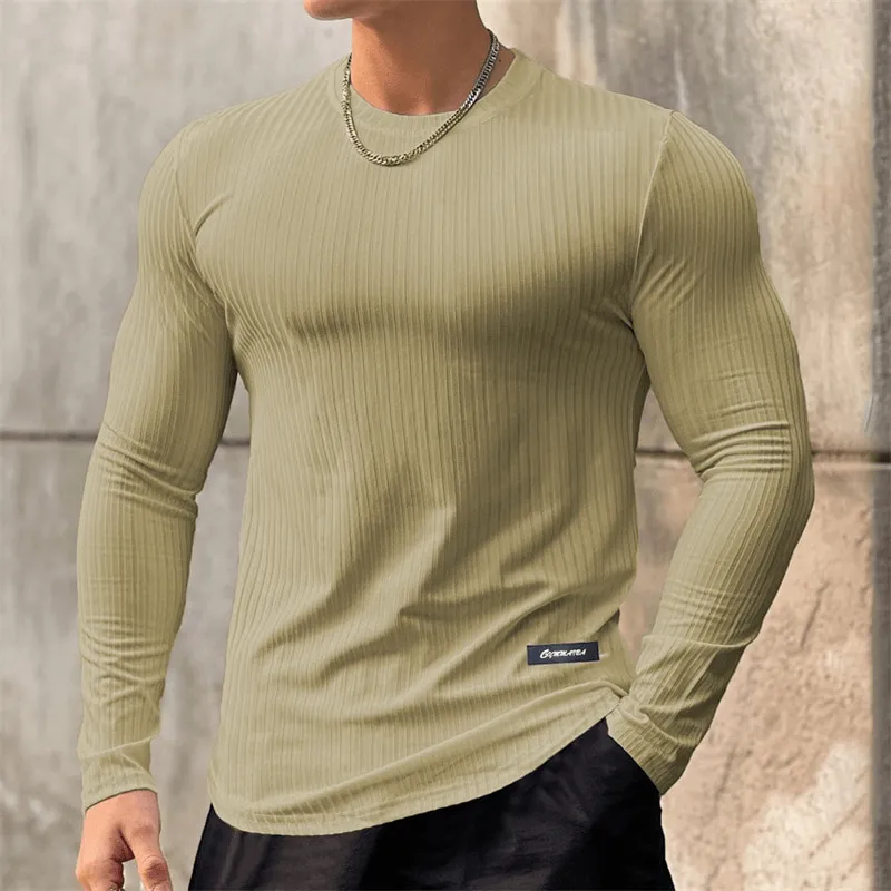 Sports Quick Dry Men's Long Sleeve T-Shirt for the Gym - SF1113