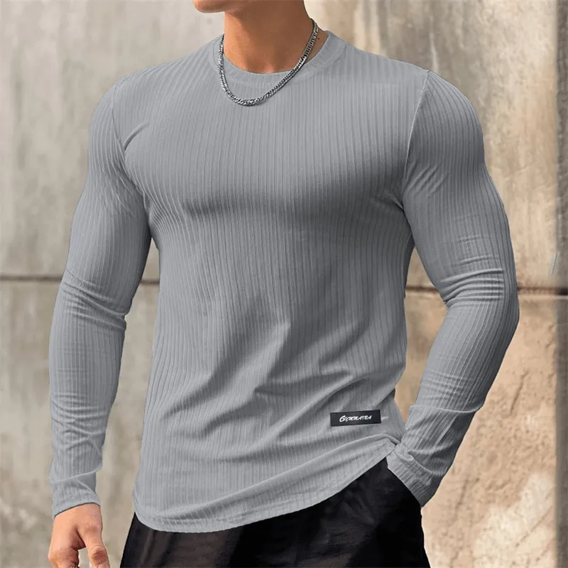 Sports Quick Dry Men's Long Sleeve T-Shirt for the Gym - SF1113