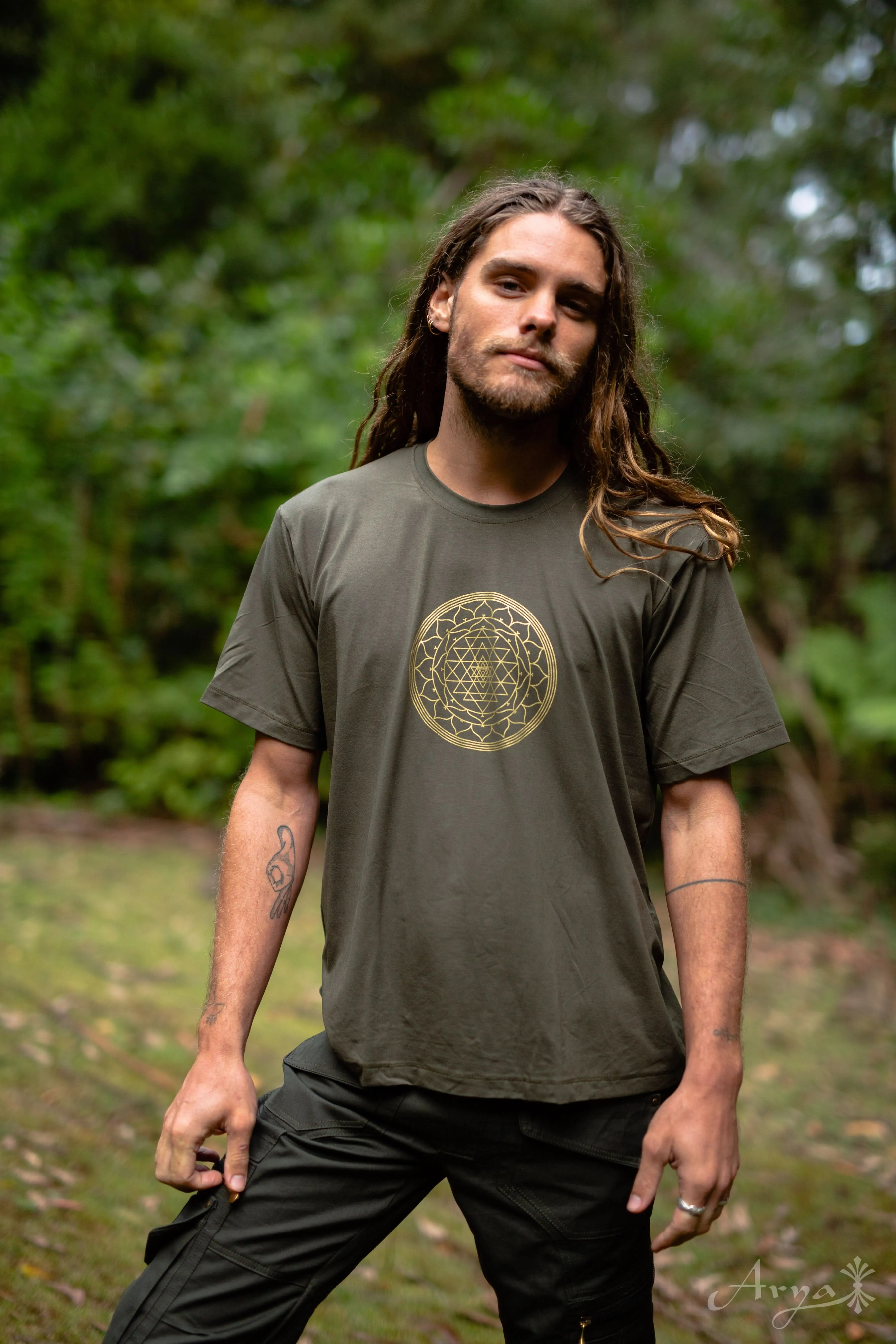 Sri Yantra Hatha T-Shirt - Wholesale